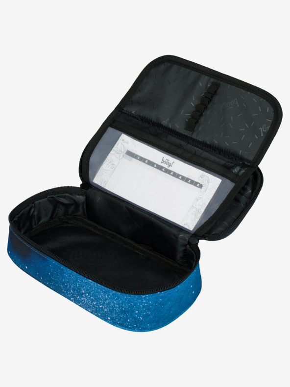 BAAGL  Astuccio scuola blu Baagl Skate Steel