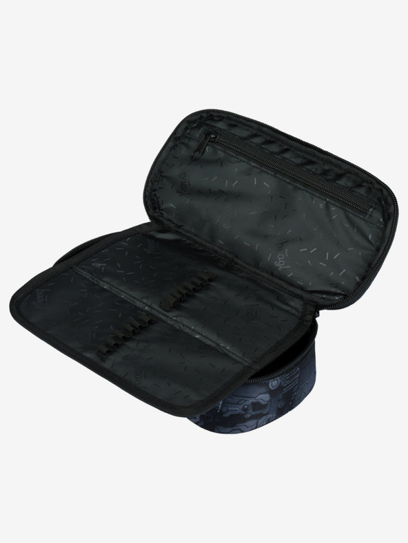 BAAGL  Astuccio scuola grigio Baagl Technic