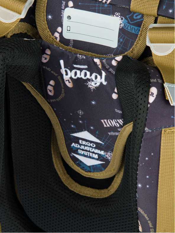 BAAGL  Zaino scolastico blu Ergo Baagl Harry Potter Pobertův Plánek