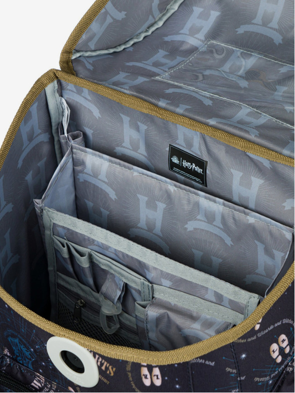 BAAGL  Zaino scolastico blu Ergo Baagl Harry Potter Pobertův Plánek