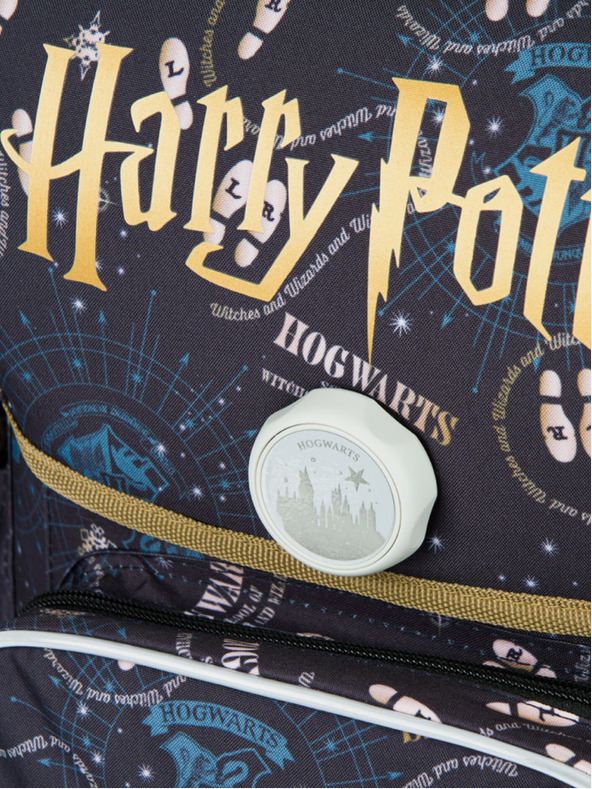 BAAGL  Zaino scolastico blu Ergo Baagl Harry Potter Pobertův Plánek