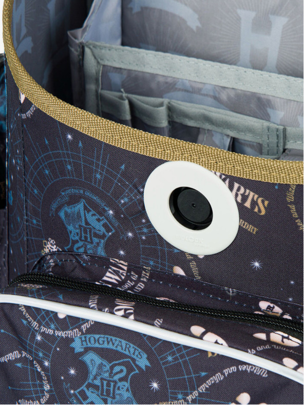 BAAGL  Zaino scolastico blu Ergo Baagl Harry Potter Pobertův Plánek