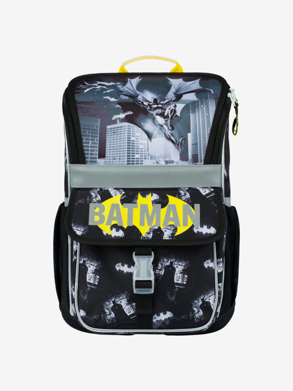 BAAGL  Zaino scuola nero Zippy Baagl Batman Darky City