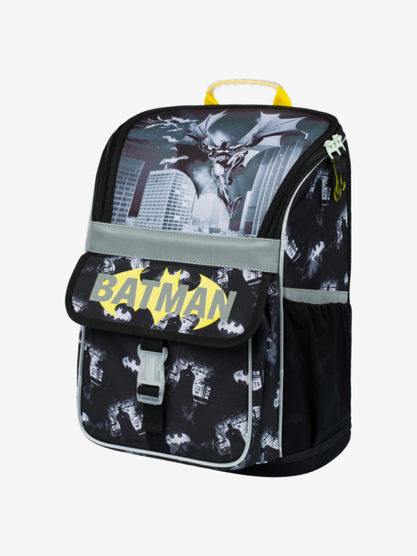 BAAGL  Zaino scuola nero Zippy Baagl Batman Darky City