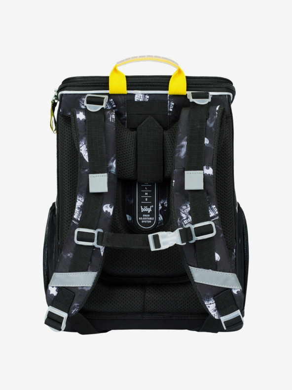 BAAGL  Zaino scuola nero Zippy Baagl Batman Darky City