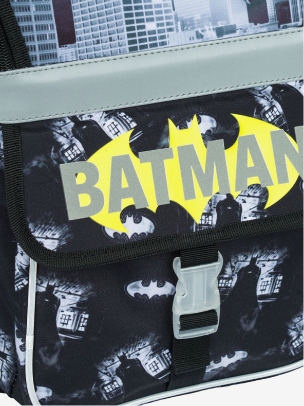 BAAGL  Zaino scuola nero Zippy Baagl Batman Darky City