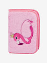 BAAGL  Astuccio per la scuola rosa a un piano Baagl Flamingo