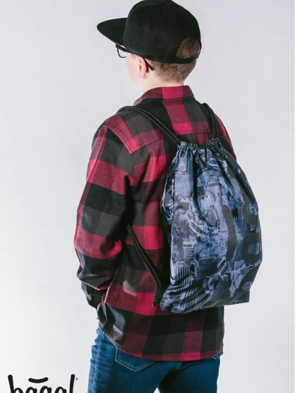 BAAGL  Borsa Baagl Technic grigia