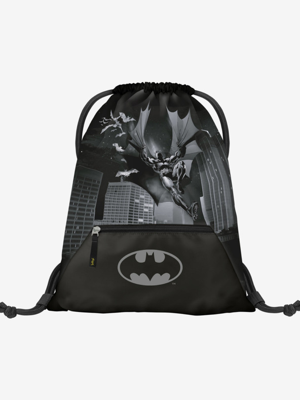 BAAGL  Set scuola nero - cartella, astuccio, borsa Baagl Shelly Batman Dark City
