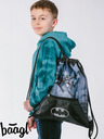 BAAGL  Set scuola nero - cartella, astuccio, borsa Baagl Shelly Batman Dark City
