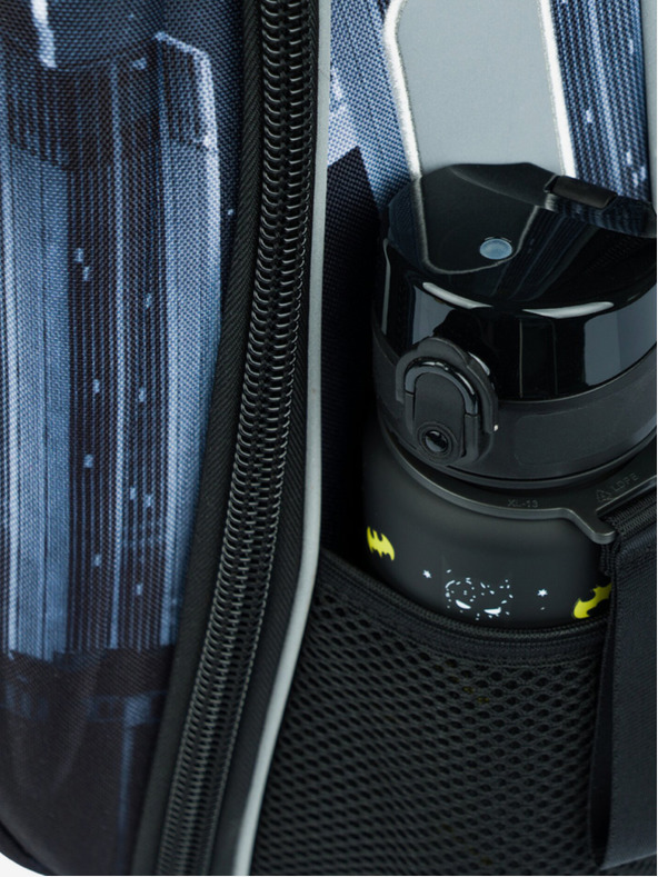 BAAGL  Set scuola nero - cartella, astuccio, borsa Baagl Shelly Batman Dark City