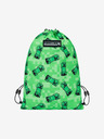 BAAGL  Set scuola verde - astuccio, borsa Baagl Minecraft 2 Creeper