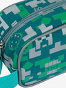 BAAGL  Set scuola verde - astuccio, borsa Baagl Minecraft 2 Silver Creeper