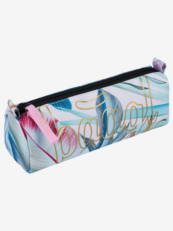 BAAGL  Astuccio per studenti blu chiaro Baagl Leafs