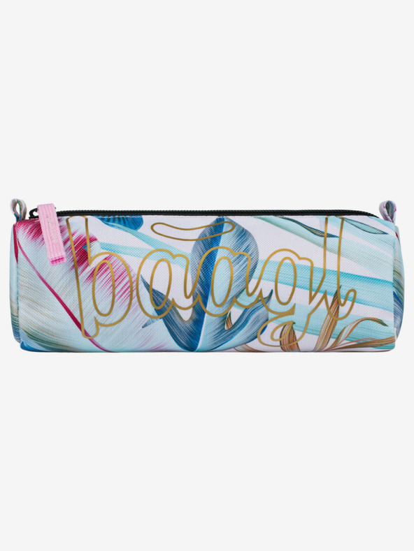 BAAGL  Astuccio per studenti blu chiaro Baagl Leafs