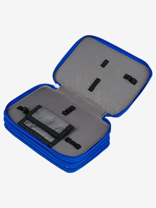 BAAGL  Astuccio scuola blu a 3 livelli Baagl Robots