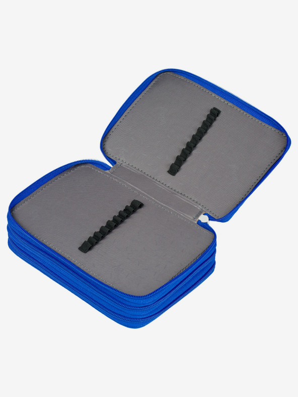 BAAGL  Astuccio scuola blu a 3 livelli Baagl Robots