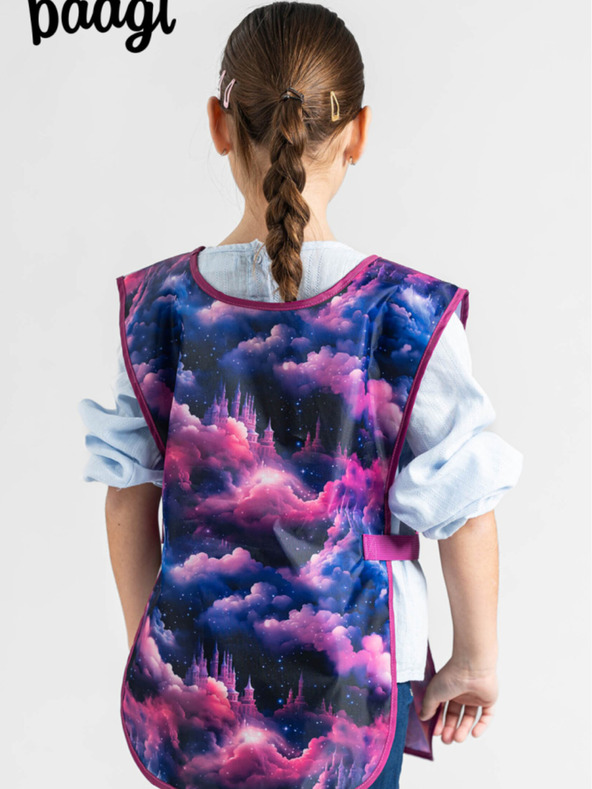 BAAGL  Grembiule viola per bambini Baagl Unicorn Kingdom