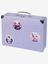 BAAGL  Astuccio pieghevole viola con accessori Baagl Pets