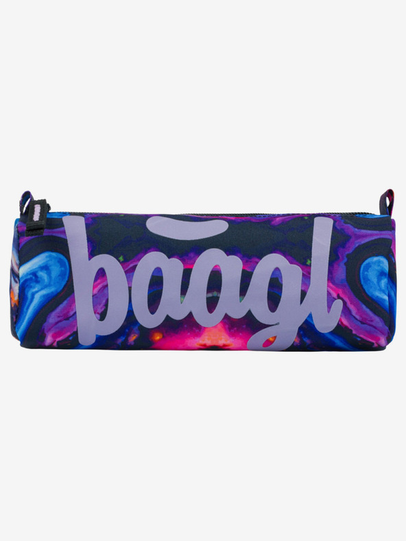 BAAGL  Astuccio per studenti viola Baagl Marble