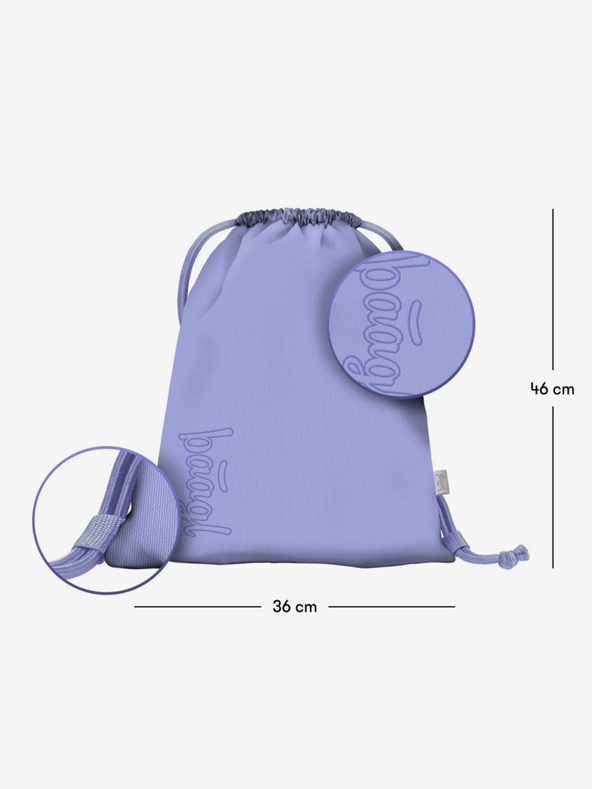 BAAGL  Borsa viola Baagl Lilac