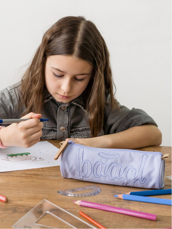 BAAGL  Astuccio per studenti viola Baagl Lilac