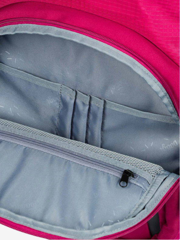 BAAGL  Set scuola rosso - zaino, astuccio, borsa Baagl Coolmate Ruby