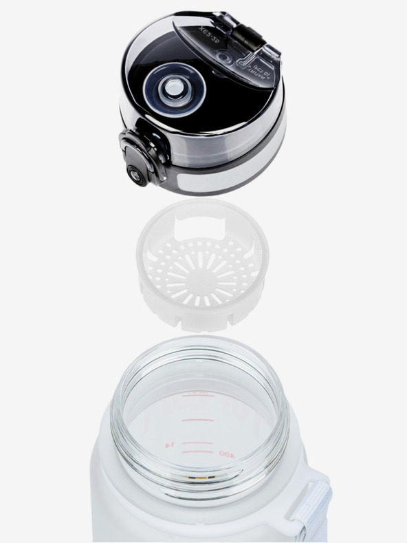 BAAGL  Borraccia tritan bianca nasa, 500 ml Baagl