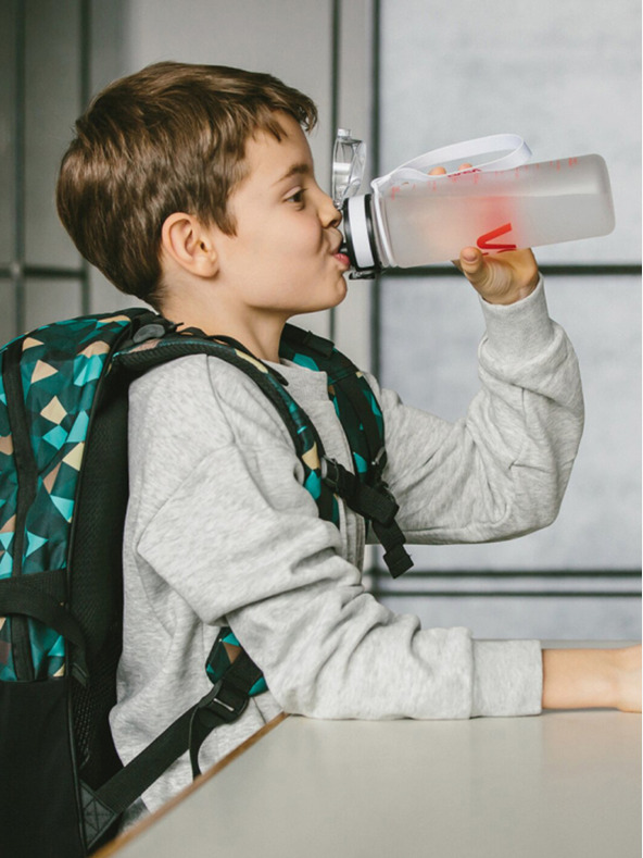 BAAGL  Borraccia tritan bianca nasa, 500 ml Baagl