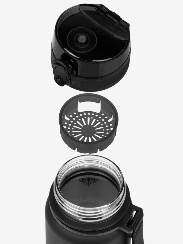 BAAGL  Borraccia in tritan nero sfumato lupo, 350 ml Baagl