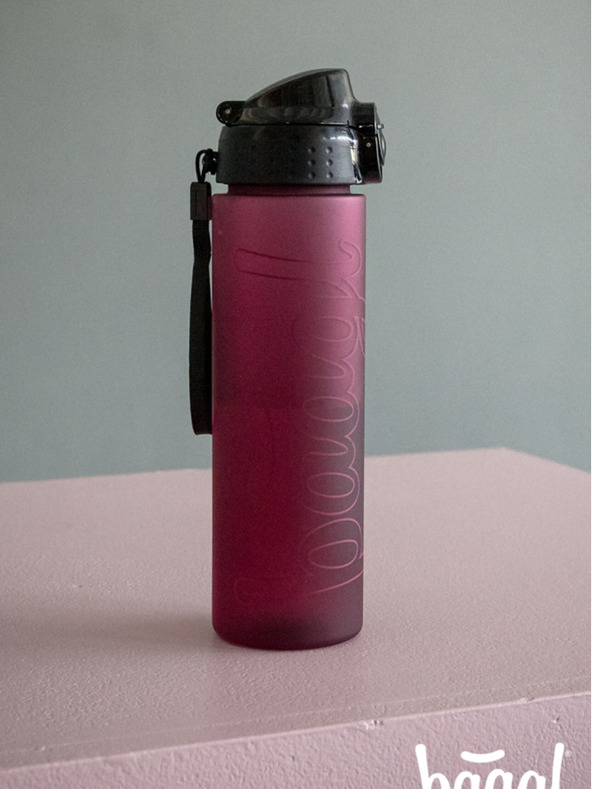 BAAGL  Borraccia in tritan rosso rubino, 700 ml Baagl