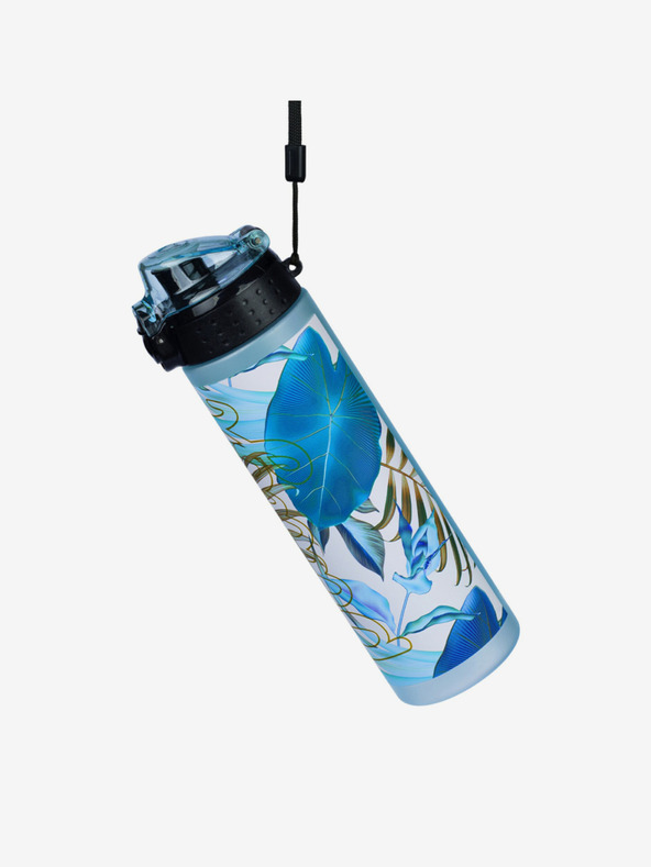 BAAGL  Borraccia in tritan viola foglie, 700 ml Baagl