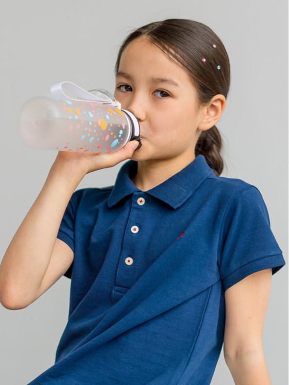 BAAGL  Biberon tritan bianco pet, 500 ml Baagl