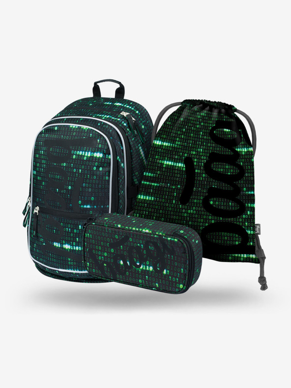 BAAGL  BAAGL 3 SET Numeri fondamentali: zaino, astuccio, borsa BAAGL