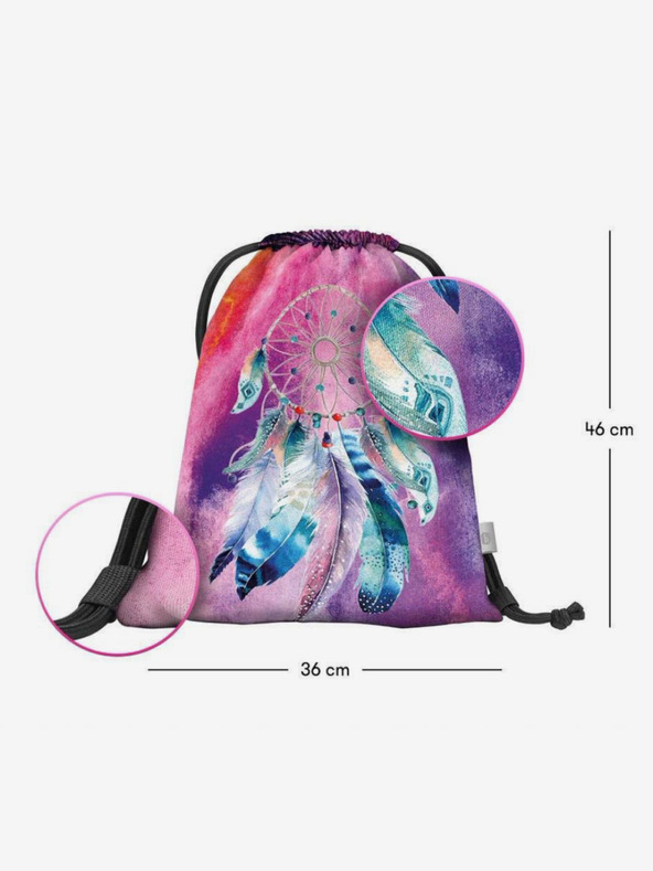 BAAGL  BAAGL 3 SET Core Dream Catcher: zaino, astuccio e borsa BAAGL