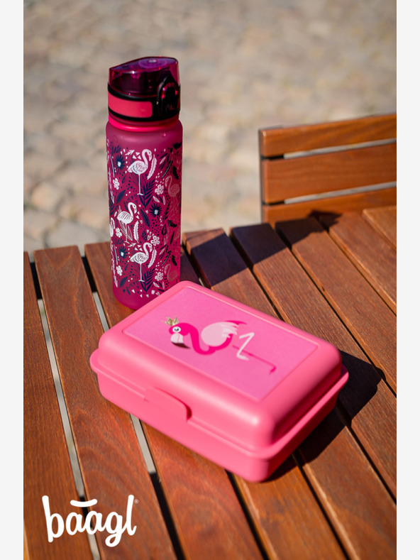 BAAGL  BAAGL Bottiglia in Tritan Flamingo, 500 ml BAAGL