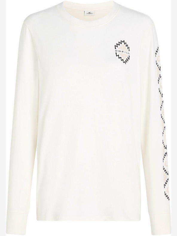 O'Neill O'Neill T-SHIRT Maglietta a maniche lunghe da donna Bianco