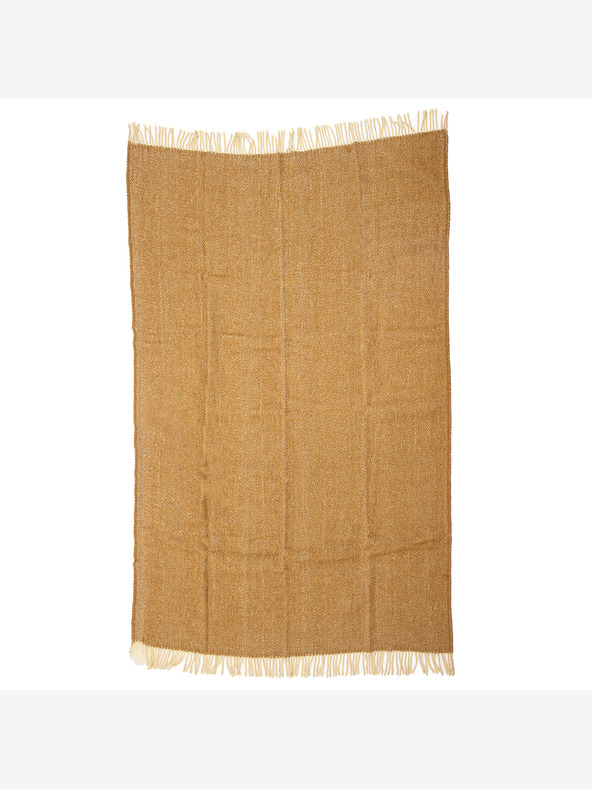 Balkanova Coperta di lana Elma XIV - giallo sabbia