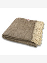 Balkanova Coperta di lana Elma X - marrone naturale
