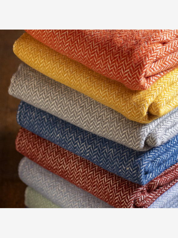 Balkanova Coperta di lana Elma IX - grigio naturale