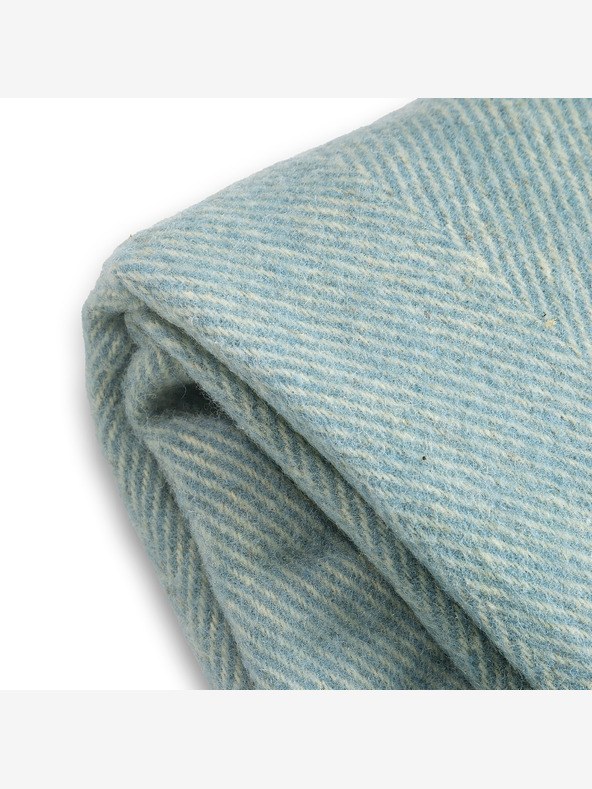 Balkanova Coperta di lana Elma XV - Blu melograno