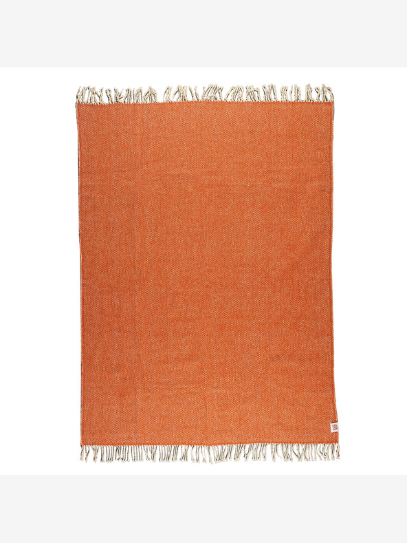 Balkanova Coperta di lana Elma II - arancione