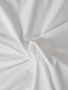 Kvalitex Lenzuolo singolo Lenzuolo Atlas liscio 140x240 cm bianco