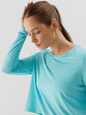 4F Maglietta sportiva a manica lunga sciolta da donna ad asciugatura rapida 4F