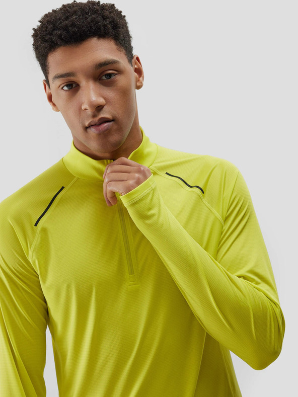 4F Maglietta da corsa a maniche lunghe ad asciugatura rapida da uomo 4F