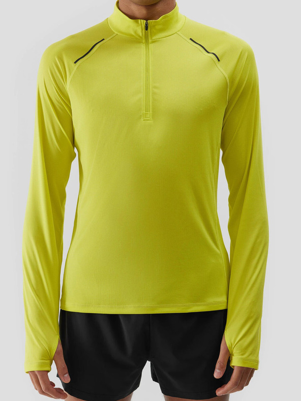 4F Maglietta da corsa a maniche lunghe ad asciugatura rapida da uomo 4F
