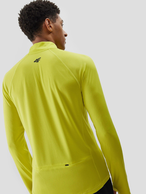4F Maglietta da corsa a maniche lunghe ad asciugatura rapida da uomo 4F