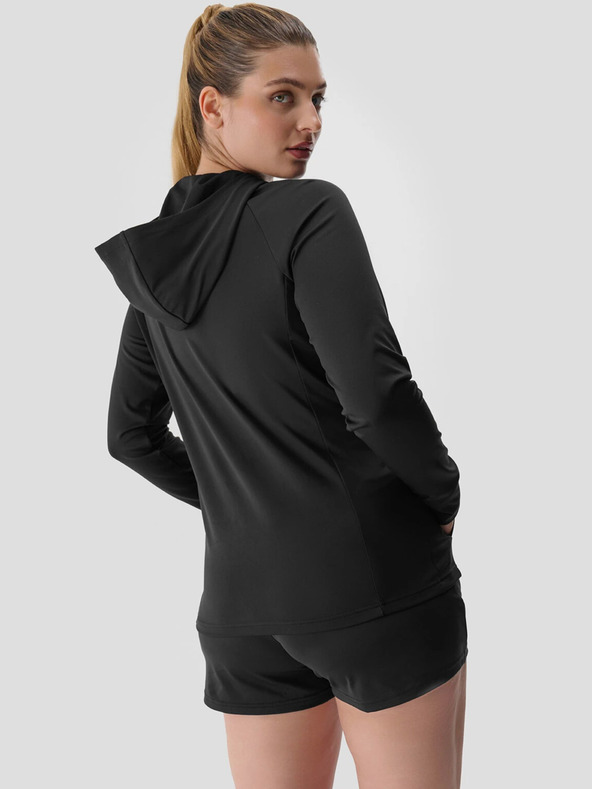 4F 4F Felpa sportiva da donna ad asciugatura rapida con cappuccio 4F