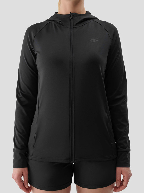 4F 4F Felpa sportiva da donna ad asciugatura rapida con cappuccio 4F