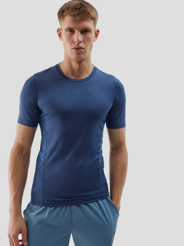 4F Maglietta sportiva slim fit da uomo in materiale riciclato 4F